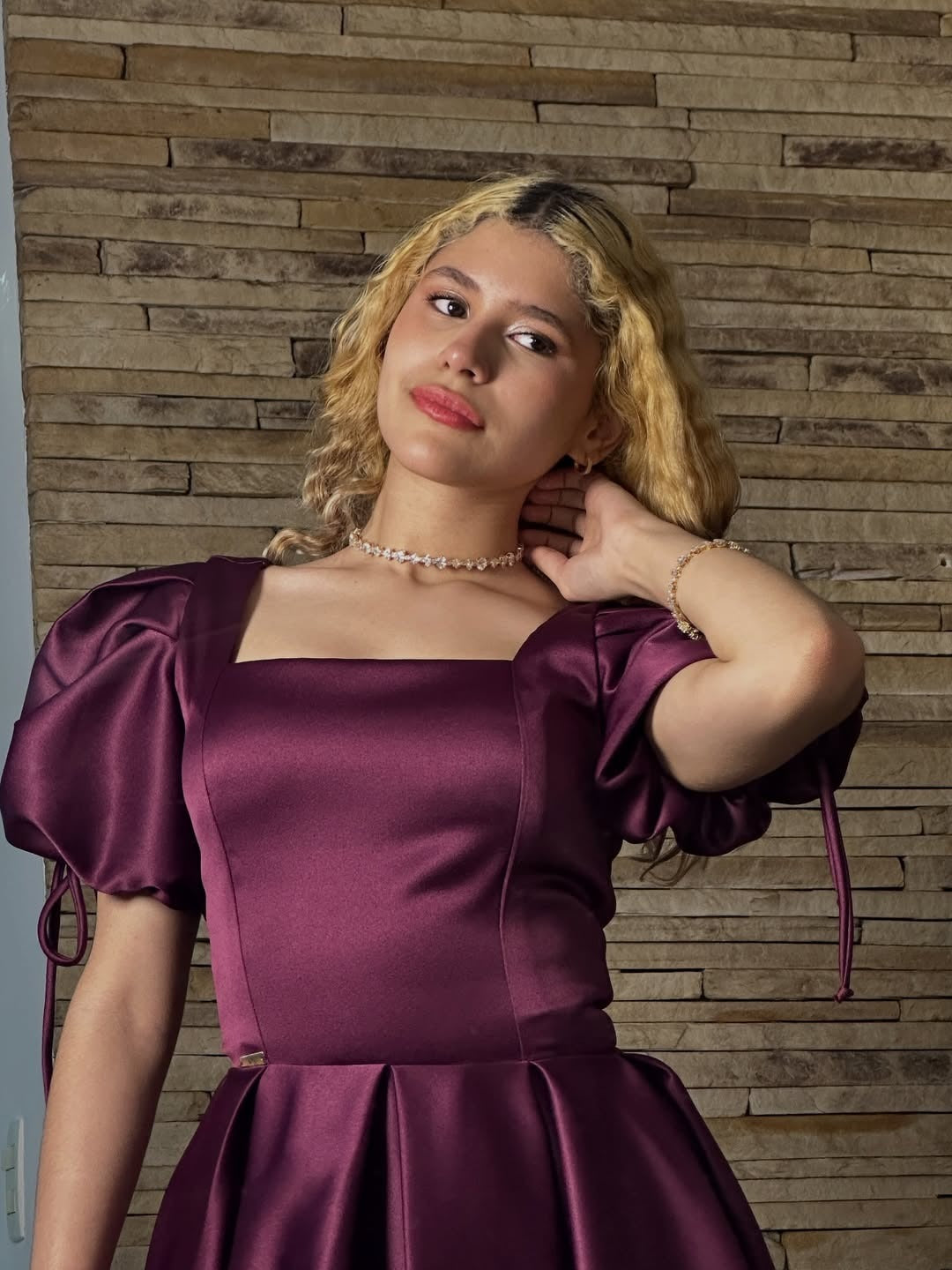 "PURPLE GRAPES FROCK